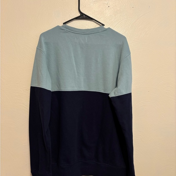 Goodfellow & Co Blue Sweatshirt Minimalist Crewneck Design - Picture 8 of 8